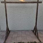 Arche en bois rustique